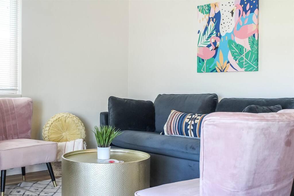 Newly Remodeled Midcentury Pink Flamingo Casa Villa Phoenix Exterior foto